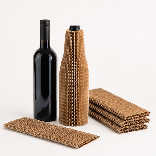 Skushy flesbescherming van golfkarton Ø50 mm x 25 cm - 300 stuks