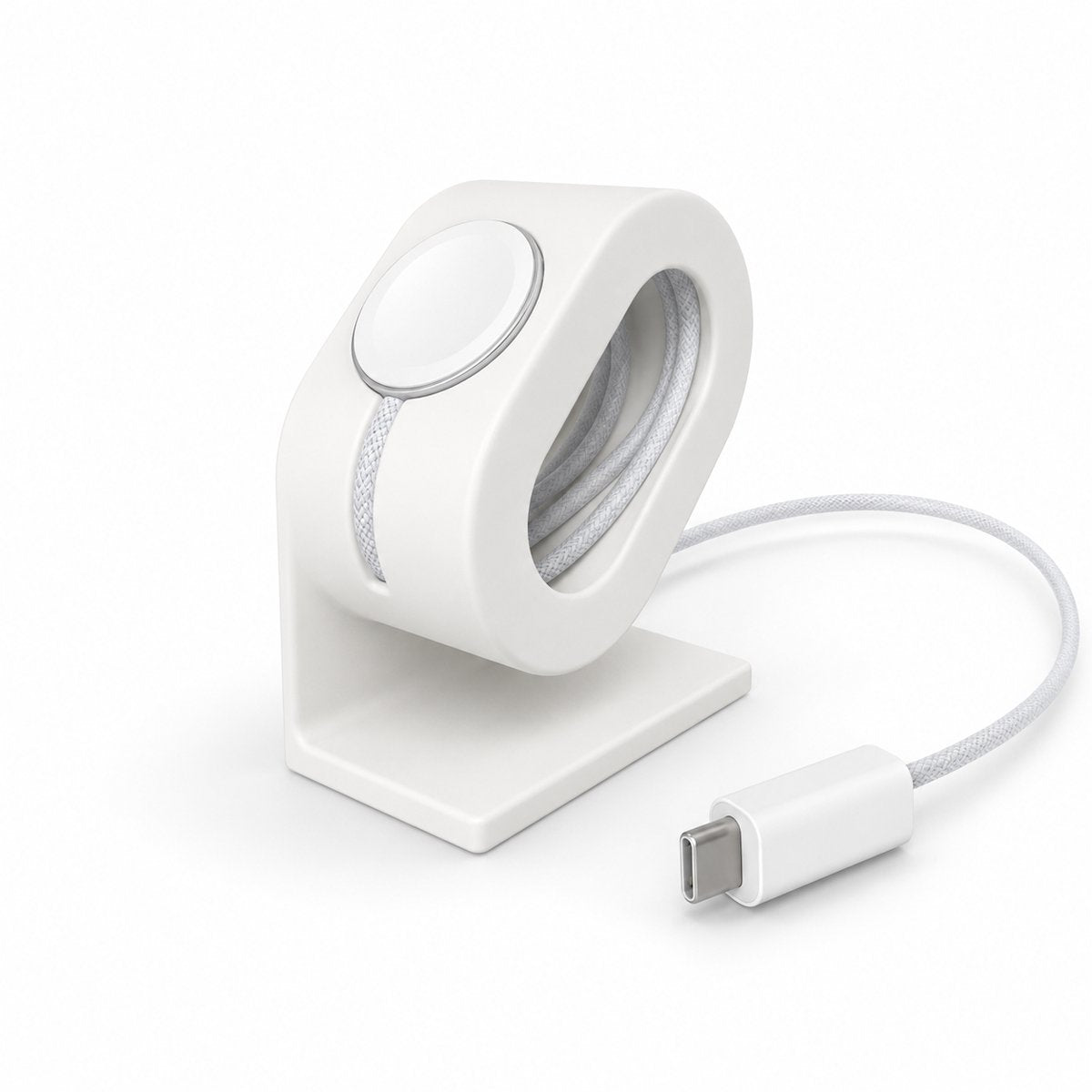 Skushy Apple Watch oplaadstandaard Basic Design in wit