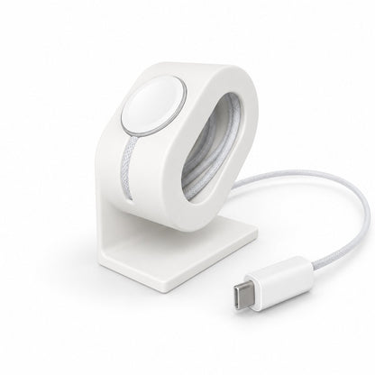 Skushy Apple Watch oplaadstandaard Basic Design in wit