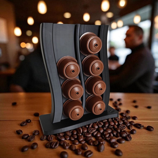 Skushy Koffiecups houder met golvend design voor Dolce Gusto