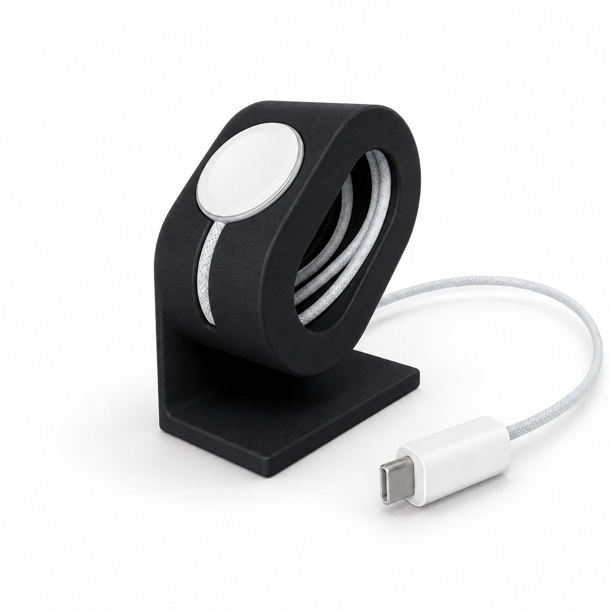 Skushy Apple Watch oplaadstandaard Basic Design in zwart