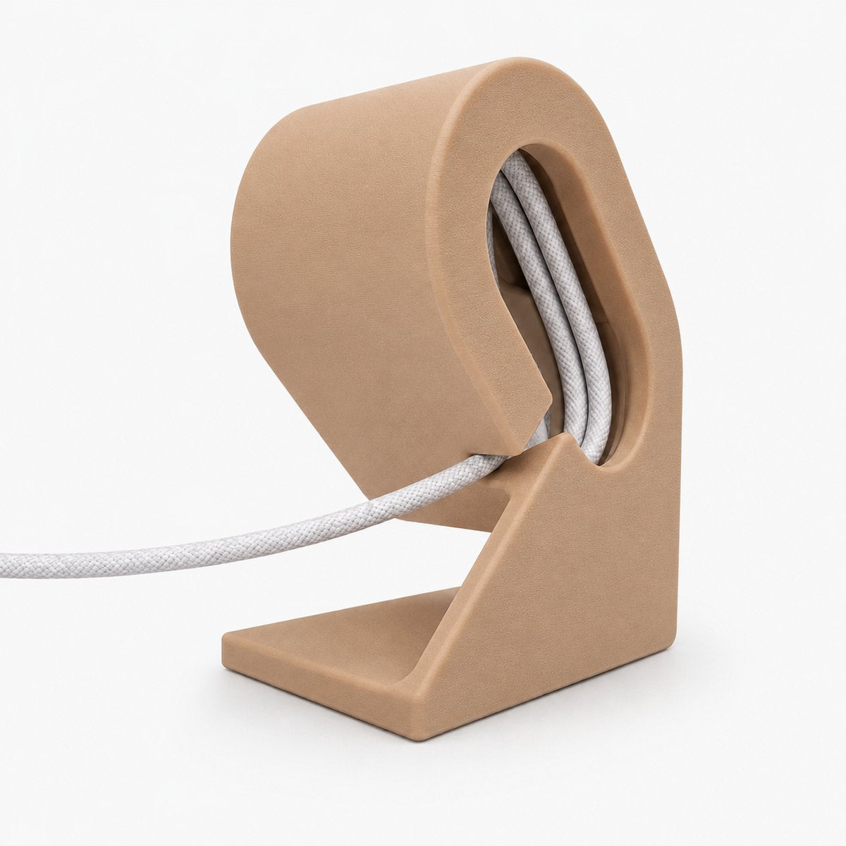 Skushy Apple Watch oplaadstandaard Basic Design in Latte