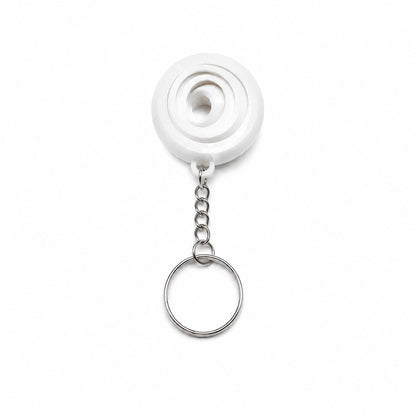 Skushy Fidget sleutelhanger Gyro - wit