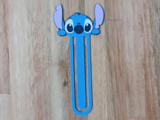 Skushy boekenlegger met blauw monster, 2 stuks