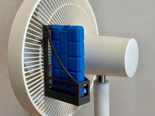 Skushy ventilatorhouder voor ijsblokken op kinderwagenventilator