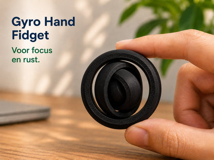 Skushy Gyro Hand Fidget speelgoed voor focus – 5 cm