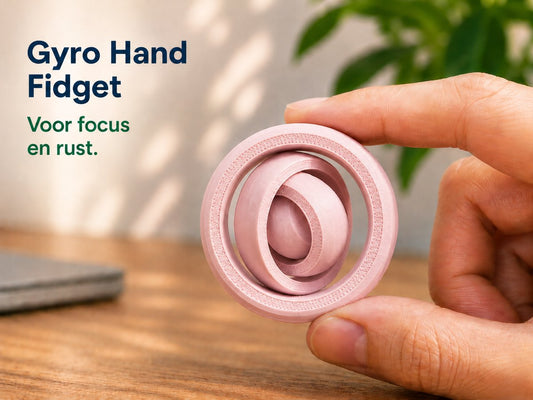 Skushy Gyro Hand Fidget speelgoed voor focus – 5 cm