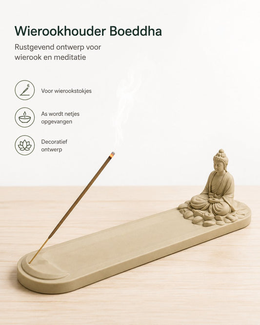 Skushy wierookhouder Buddha Zen voor wierookstokjes