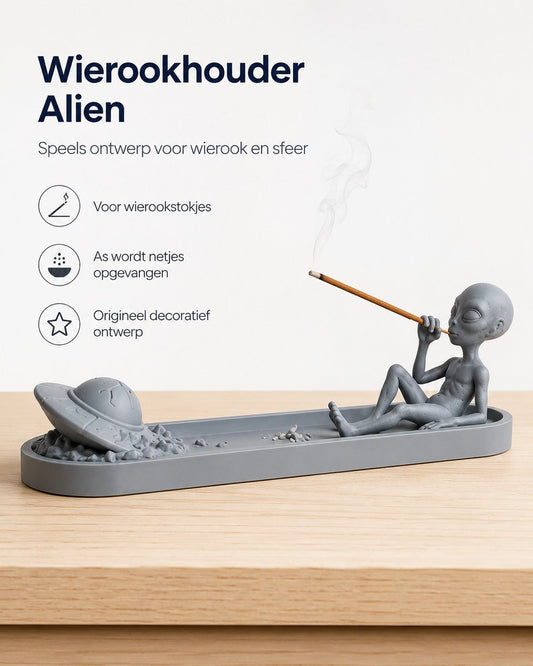 Skushy wierookhouder Alien voor wierookstokjes