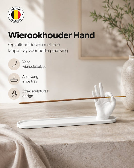 Skushy wierookhouder Hand figuur voor wierookstokjes