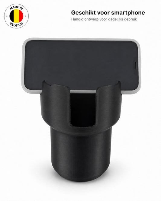 Skushy auto bekerhouder vergroter met 96 mm opening en 78 mm basis