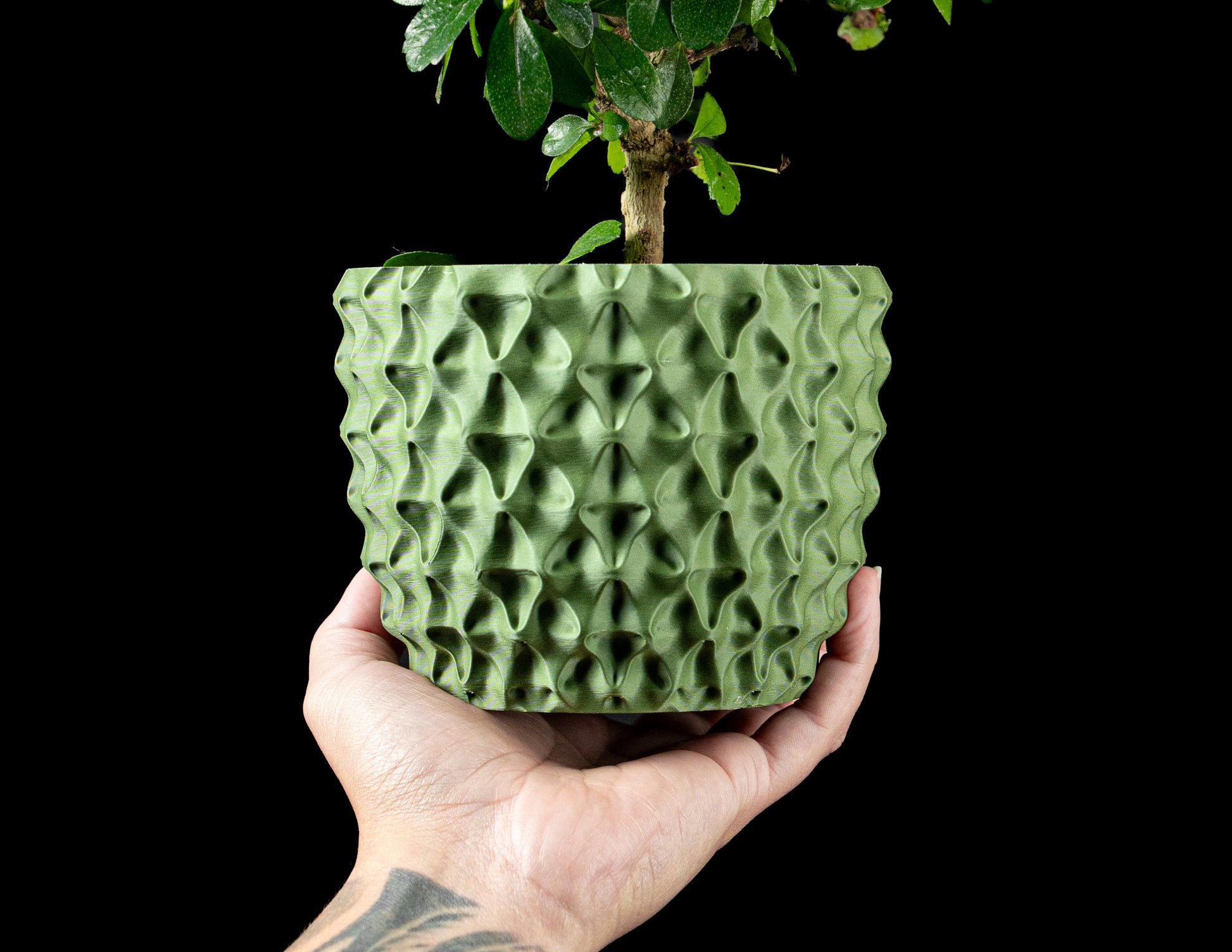 Skushy Triwaveplanter Bloempot